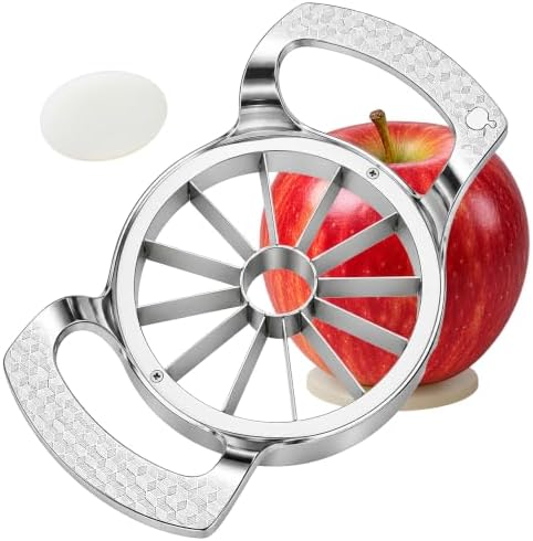 Apple Slicer and Corer, 12 Even Slices for Apples Up to 4 Inches