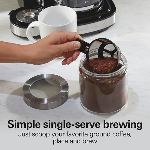 2-Way Programmable Coffee Maker & Single Serve Coffee Maker