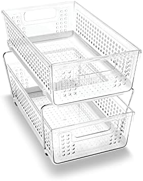 Premium Two Tier Organizer, Clear