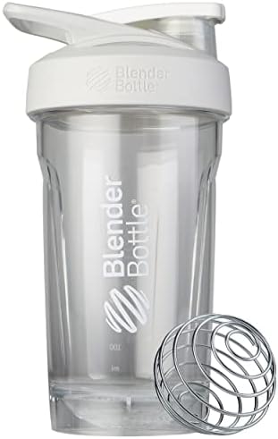 BlenderBottle Sport Flip Tritan Shaker Bottle 24 oz White by BlenderBottle