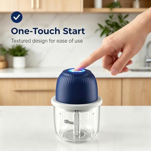 2026 New Electric wireless mini food chopper, Garlic Crusher, Onion Chopper - Image 4