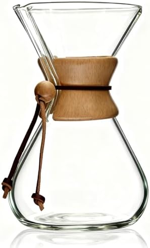 Pour Over Coffee Maker Set, 40oz Classic Style, 304 Stainless Filter
