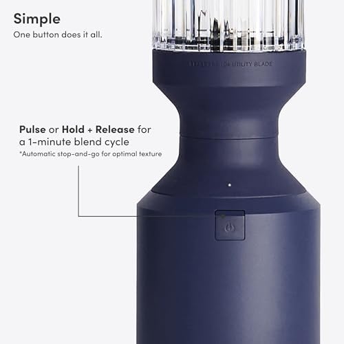 Beast Mega 1200 Countertop Blender, Navy, 1200W - Image 3