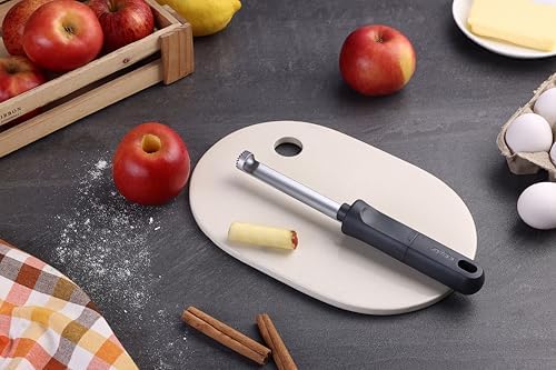 Easy Twist Apple Corer – Easy Grip, Stainless Steel Blade, Quick & Effortless Apple & Pear Coring, Dishwasher Safe Kitchen Tool