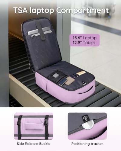 Taygeer Travel Backpack, Luggage Backpack with 15.6inch Laptop Compartment - Image 5