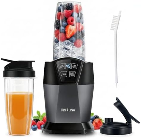 Liebe&Lecker Personal Blender, 1200 Peak Watts Smoothie Blender for Kitchen by LiebeLecker