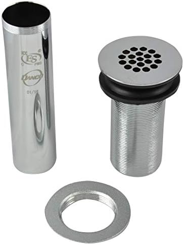 Bathroom Sink Grid Drain without Overflow, Chrome, 89463