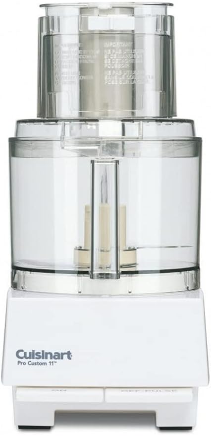 Cup Pro Custom 11 Food Processor With 625 Watt Motor And Extra Large Feed Tube