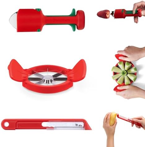Fruit Accessories Set - RedGreen, Set of 3