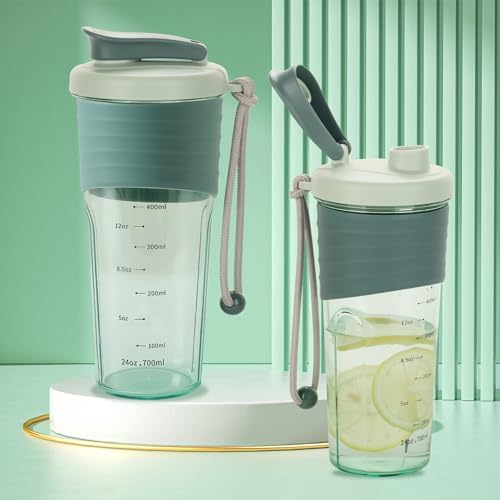 Protein Shaker Bottle,Sports Blender Bottles for Protein Mixes with Whisk Ball,Mixer Bottle,Portable Pre Workout Whey Protein Drink Shaker Cup，Midnight Blue - Image 6