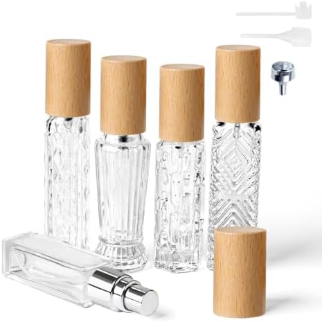 Perfume Bottles, Refillable Spray Bottles for Travel 5pcs Beech by Unknown