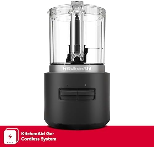 KitchenAid Go Cordless Food Chopper - battery included, Black Matte - Image 2