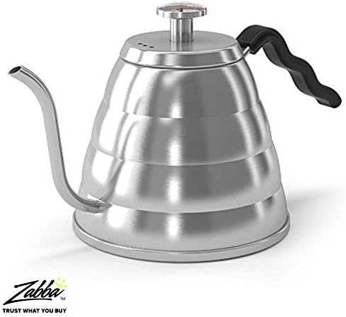 Gooseneck Kettle with Thermometer - 34oz