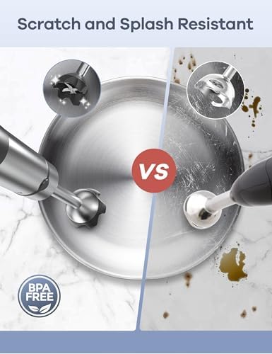 Immersion Blender Handheld Corded 8 in 1 Hand Blender Max 1000W