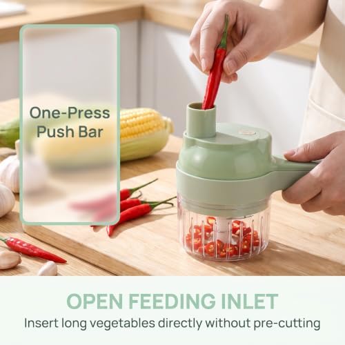 5 in 1 Multiblade Chopper for Vegetable, Multi-Function Food Processor - Image 4
