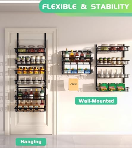 Over The Door Pantry Organizer, Pantry Storage and Organization
