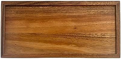 Acacia Wood Tea Box, 10 Compartment XL Tea Chest