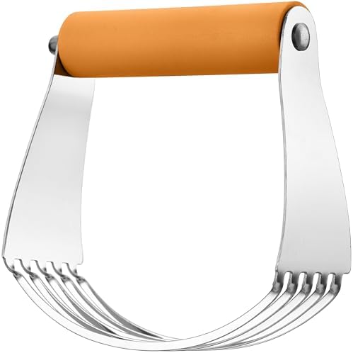 Spring Chef Large Dough Blender For Baking - Durable Pastry Blender - Mango by SpringChef
