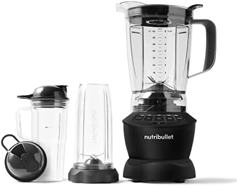 nutribullet® Full-Size Blender Combo, 1200W, Matte Black, NBF50500AK - Image 2