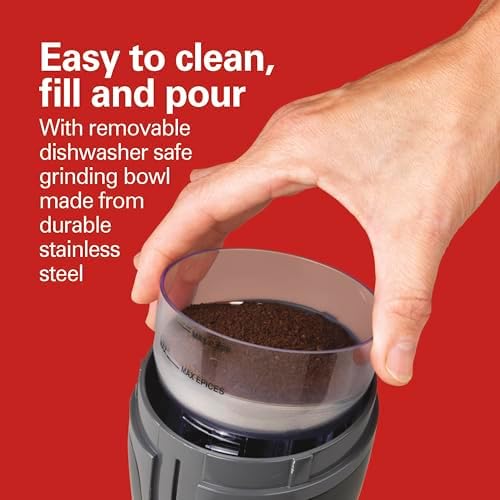 Hamilton Beach Fresh Grind Electric Coffee Grinder For Up To 12 Cups - Image 2