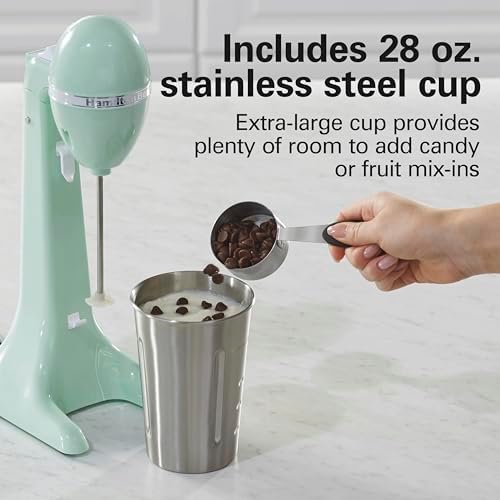 DrinkMaster Retro Milkshake Maker & Electric Drink Mixer