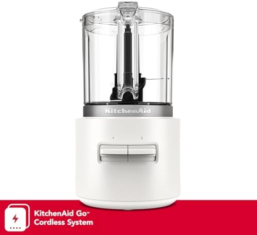KitchenAid Go Cordless Food Chopper, battery sold separately, White