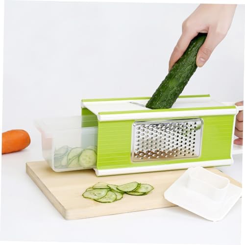 Multifunction Vegetable Grater Chopper with Storage Container - Image 4