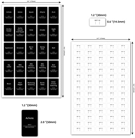 Spice Drawer Organizer Set, Bamboo Spice Rack Tray Kit with 24 Spice Jars, 275 Labels, Funnel & Brush, 4 Tier Spice Tray Seasoning Organiser for Kitchen Drawers, Countertop Cabinet, 13"×21.45"