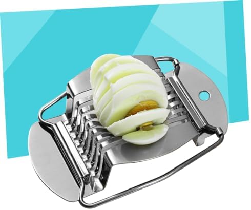 3pcs Stainless Steel Egg Slicer Wire Cutter for Hard Boiled Eggs - Fruits Strawberry Tomato Dicer Portable for Home Kitchen Multipurpose - Image 7