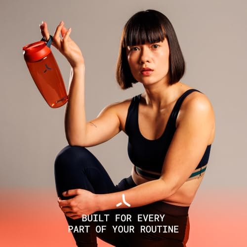 PROMIXX Pursuit Protein Shaker Bottle 32oz, Ecozen, Burnt Orange - Image 2