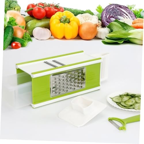 Multifunction Vegetable Grater Chopper with Storage Container - Image 6