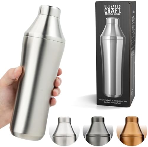 Hybrid Cocktail Shaker, Vacuum Insulated Stainless Steel, 28 oz