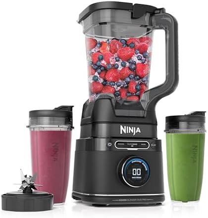 Ninja Detect Blender with Cups, BlendSense Tech, 72oz, 1800PW, Black, TB301 by Unknown