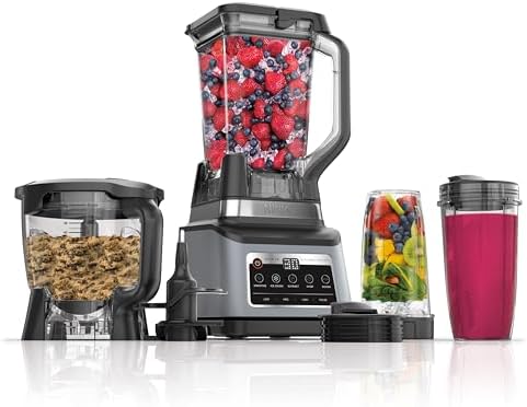 Ninja BN801 Professional Plus Kitchen System, 1400WP, Auto-iQ, Grey by Unknown