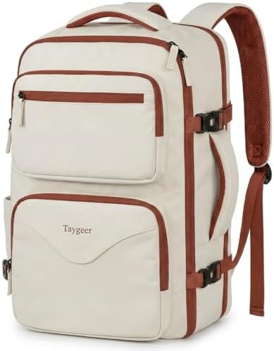 Taygeer TSA Approved Under Seat Backpack, 35l College Backpack for Women by Taygeer