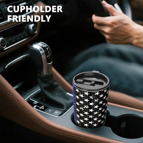 TILUCK 20 oz Insulated Coffee Tumbler with BPA-Free Lid - Image 4