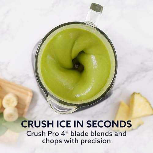 Oster® Classic Series 8-Speed Blender with 6-Cup Glass Jar, Gray - Image 3