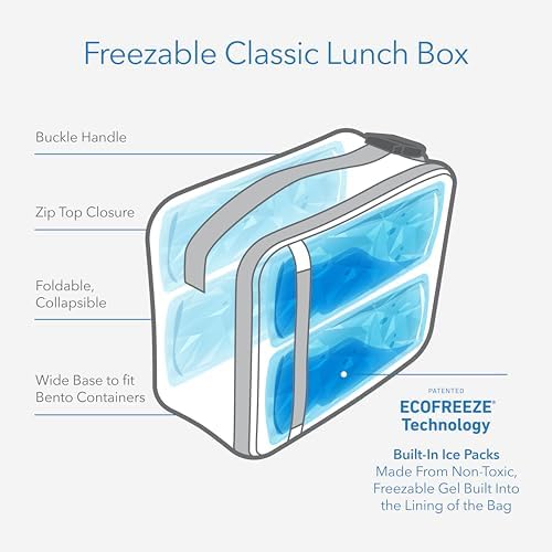 Freezable Classic Lunch Box, Tie Dye Sorbet