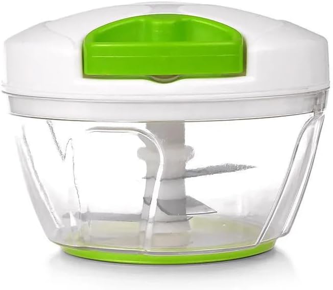 Manual Food Processor - Efficient Mini Pull Chopper, Hand Food Chopper for Easy and Quick Food Prep, Compact Manual Chopper Ideal for Vegetables, Fruits, Nuts, and More