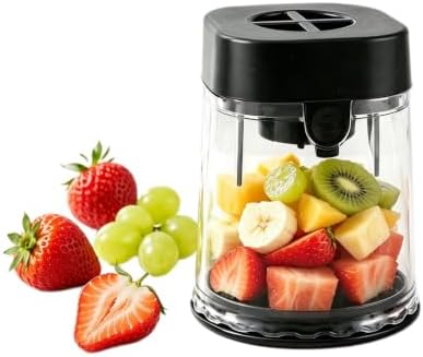 Fruit Slicer Cup, 2-in-1 Detachable Strawberry Slicer & Dicer by Unknown
