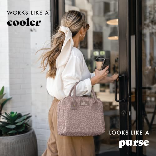 Bloomington Insulated Lunch Bag for Women w/ Containers