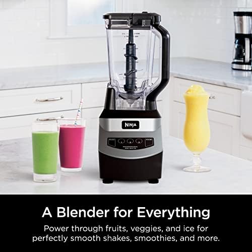 Ninja Blender for Smoothies & Shakes, 1000W, 72oz Pitcher, Black, NJ601AMZ - Image 2