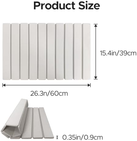 Stone Drying Mat of Kitchen Counter, Water Absorbent Diatomite Bath Mat