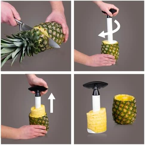 3-in-1 Pineapple Peeler, Corer and Slicer