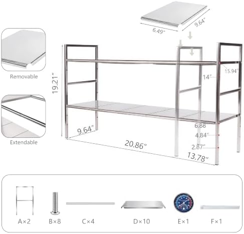 Under Sink Organizer 2 Tier Expandable bathroom Storage