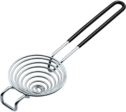 CAMKYDE Egg Separator Food Grade Stainless Steel Egg Yolk White Separation Tool (Black) by CAMKYDE