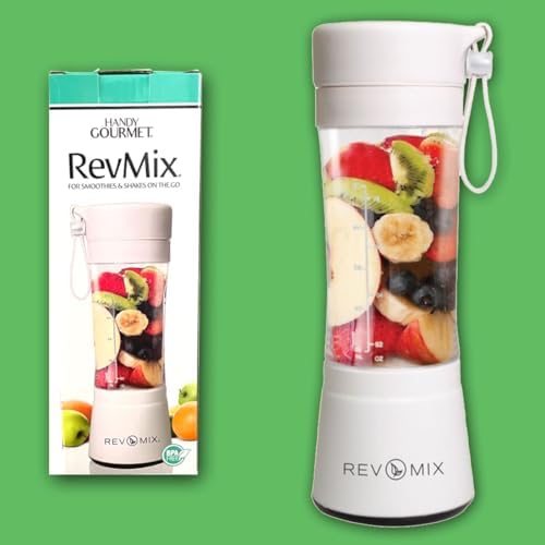 Handy Gourmet RevMix(White) Make for Smoothies & Shakes On The Go - Image 6