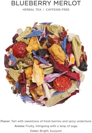 Blueberry Merlot Loose Leaf Tea Canister