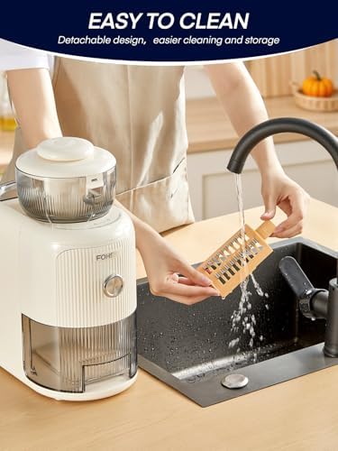 FOHERE Electric Cheese Grater, 6 in 1 Slicer Shredder for Kitchen - Image 5