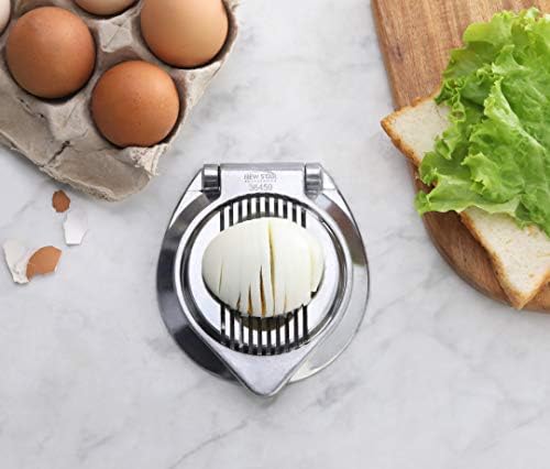 New Star Foodservice Commercial Grade Aluminum Egg Slicer, Mushroom Slicer with Stainless Steel Wire (Hand Wash Only) - Image 4